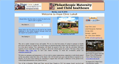 Desktop Screenshot of hcluganda.org